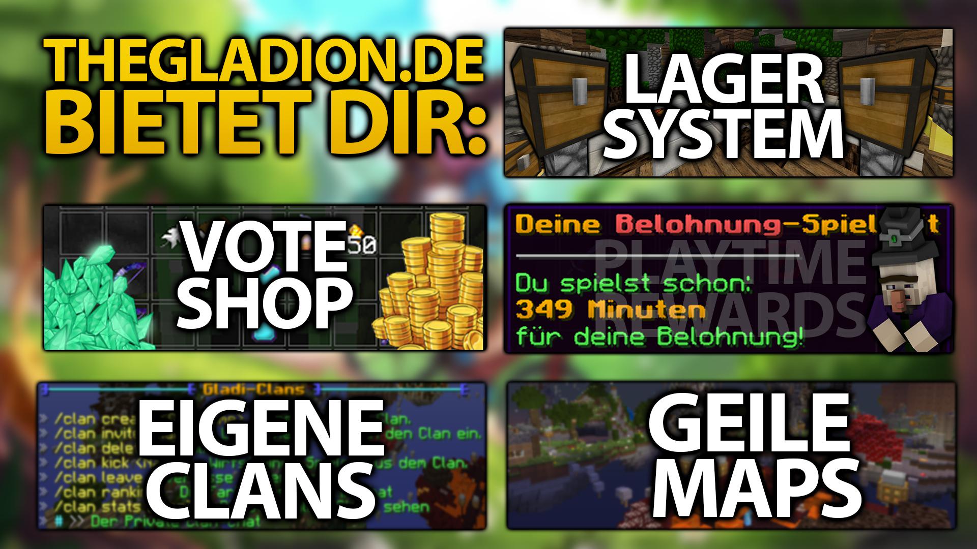 3 Thegladion De 3 Free Fly Fly Minecraft Serverlist Die Deutsche Minecraft Serverliste